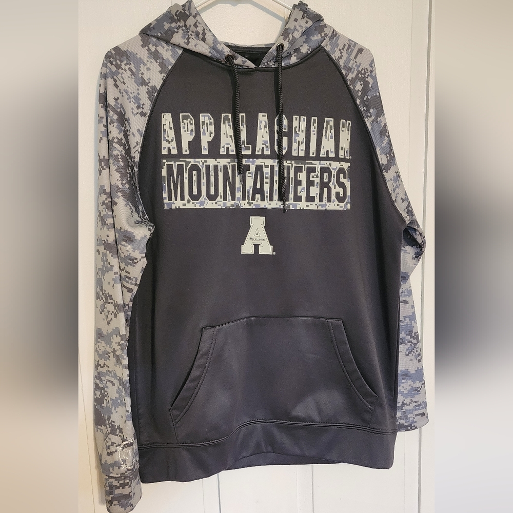 Colosseum Gray and Black Hoodie